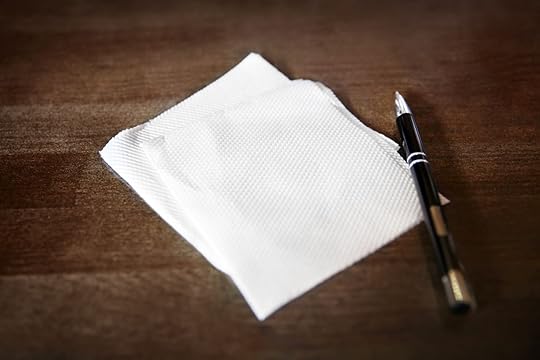 Napkin and pen drinking games without cards