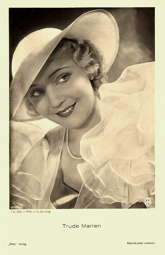 Trude Marlen in Spiel mit dem Feuer (1934)