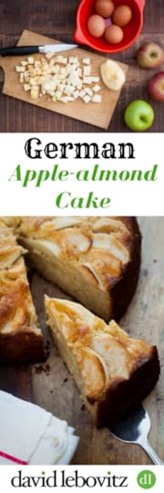 A delicious cake loaded with apples and almond paste, which makes this cake extra-moist. A recipe from Classic German Baking for the fall, and the holidays!
