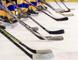 hockey sticks