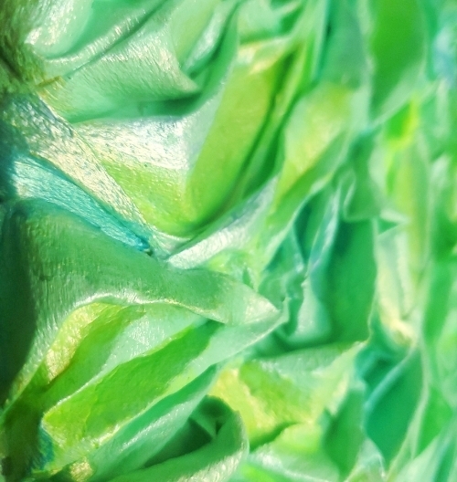 detail of "Sea of Waking Dreams" - abstract painting by artist Tiffany Gholar