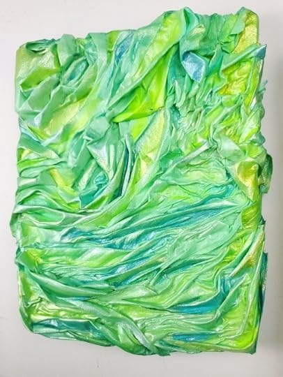 "Sea of Waking Dreams" - abstract painting by artist Tiffany Gholar