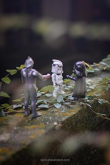 Darth Vader, Storm Trooper & Boba Fett Toy Photography