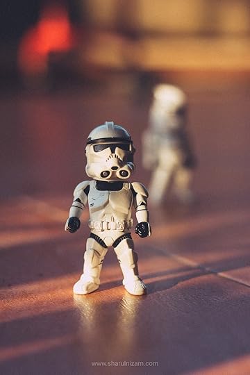 Darth Vader, Storm Trooper & Boba Fett Toy Photography