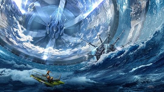 To Sail the Cylindrical Sea