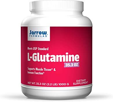 Jarrow Formulas L-Glutamine - 2.2 lb Powder - Amino Acid for Digestive & GI Health - Supports Muscle Tissue & Immune Function - 100% L-Glutamine - Approx. 500 Servings