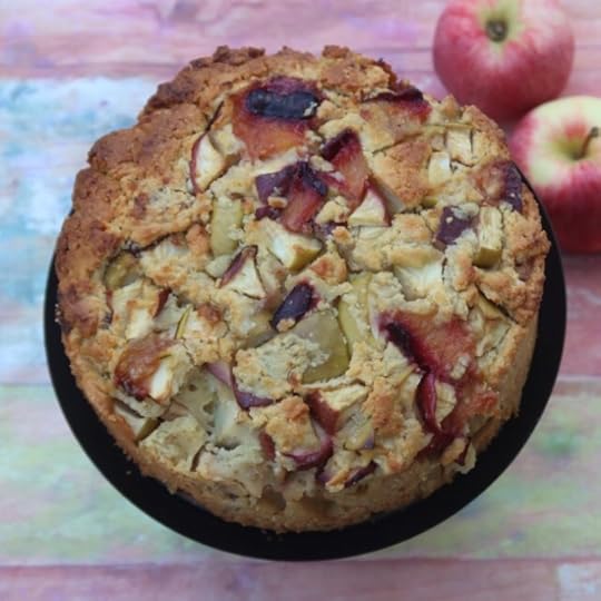Honey Almond Apple Cake