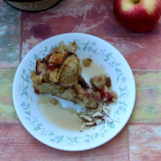 Honey Apple Almond Cake