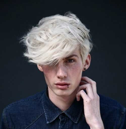 25 Wavy Hairstyles Men | Coiffure homme tendance, Coiffure homme, Cheveux blancs homme