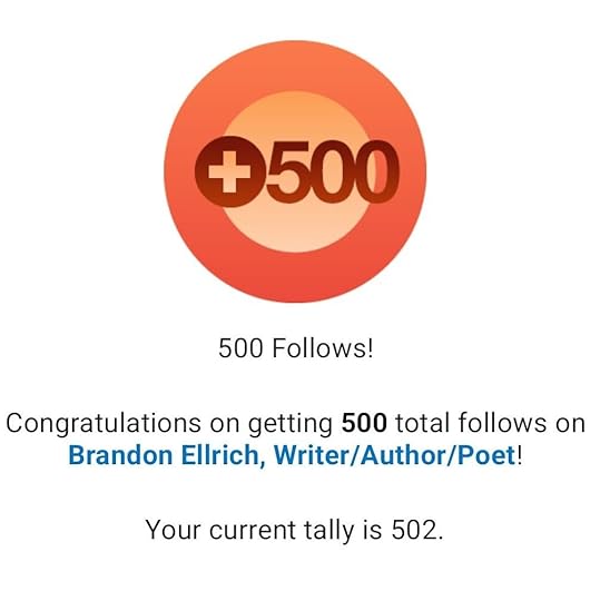 500+ Followers!