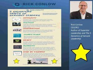 Great Coaching Begins with Servanthood