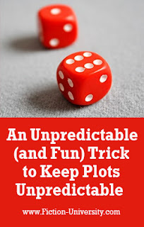 keeping your plots unpredictable, writing twists, plotting