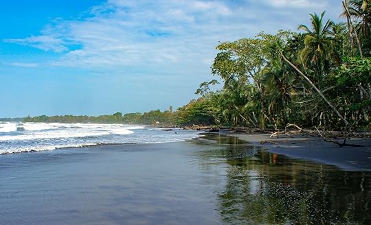 best beaches in costa rica black sand caribbean coast