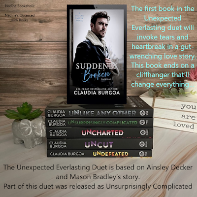 suddenly broken by claudia burgoa