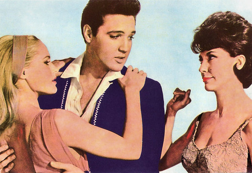 Ursula Andress, Elvis Presley and Elsa Cardenas in Fun in Acapulco (1963)