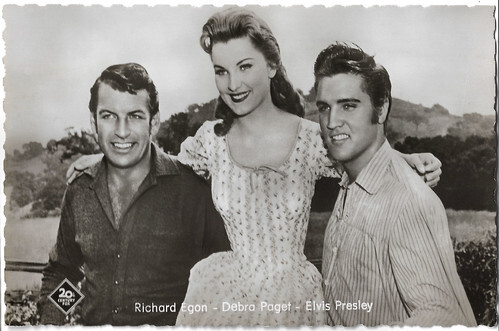 Richard Egan, Debra Paget and Elvis Presley in Love Me Tender (1956)