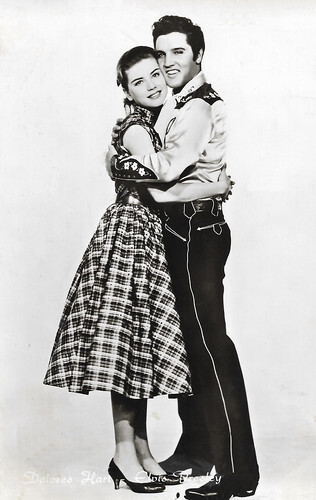 Dolores Hart and Elvis Presley in Loving You (1957)