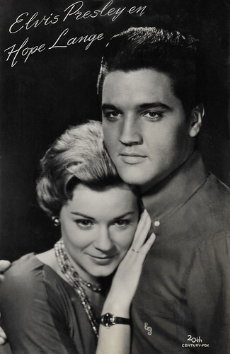 Elvis Presley and Hope Lange in Wild in the Country (1961)