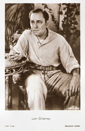 Lon Chaney in Where East Is East (1929)