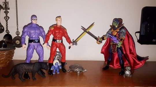 Phantom, Flash Gordon and Ming the Merciless
