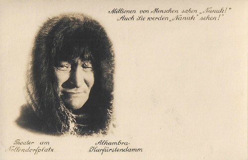 Nanook of the North (1922), publicity for its Berlin screening