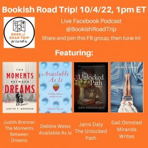 Four authors interviewed on Bookish Road Trip's Launchpad