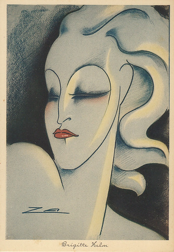 Brigitte Helm by Nino Za.