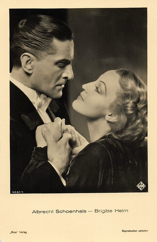 Albrecht Schoenhals and Brigitte Helm in Fürst Woronzeff (1934)