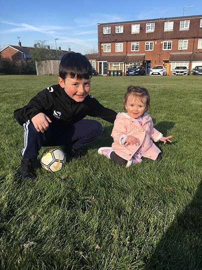 Sofia with big brother Leo