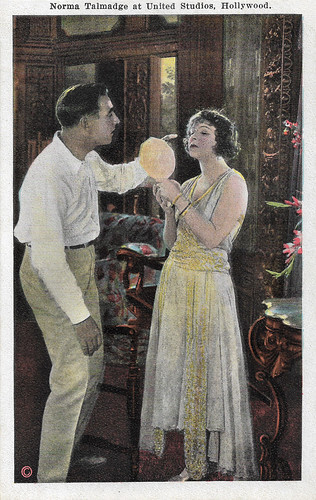 Norma Talmadge at United Studios, Hollywood
