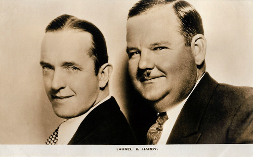 Stan Laurel and Oliver Hardy