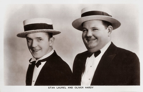 Stan Laurel and Oliver Hardy