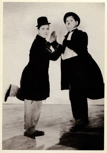 Stan Laurel and Oliver Hardy