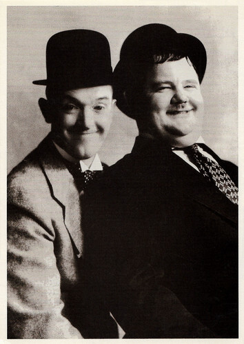 Stan Laurel and Oliver Hardy