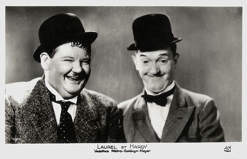Stan Laurel and Oliver Hardy