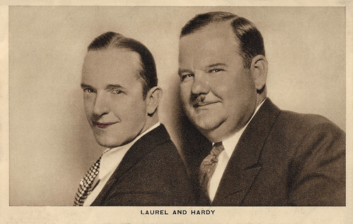 Stan Laurel and Oliver Hardy