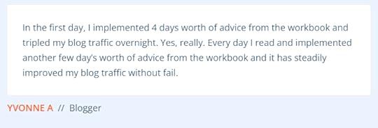 31 days to build a better blog review student result