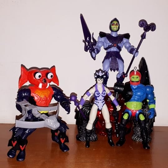 Skeletor lords over Mantenna, Evil-Lyn and Trap Jaw