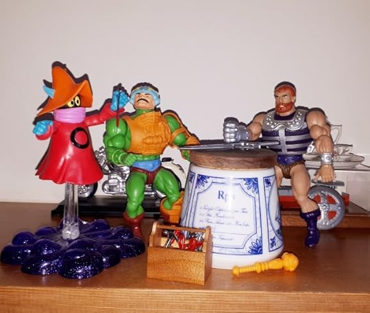 Orko finally gives Duncan a hammer.