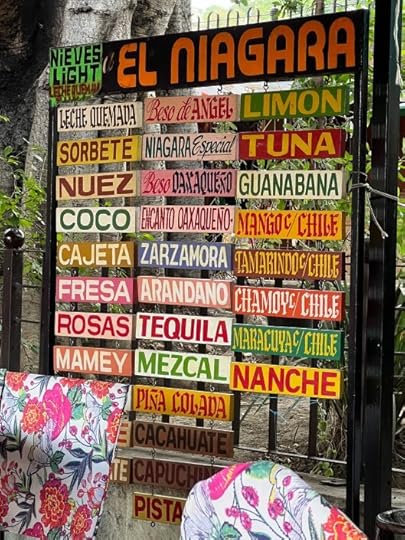 a list of ice cream flavors