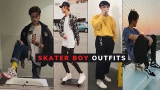 Skater Boy Outfits | Streetwear Skater inspired Outfits 2021 | How To Dress Like A Skater Boy