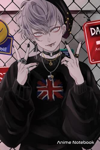 Anime Notebook: Anime Guy - Otakus - Yaoi BL Hot Anime Male Lined Notebook (Journal,Diary) College Ruled 6x9 120 Pages | Anime Notebook Collection