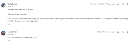 scale your travel blog review student testimonial