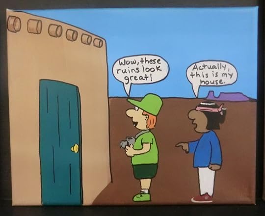 NoDAPL, Trump and Mother Earth - Funny Cartoons by Ricardo Cate' - ICT