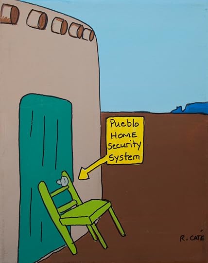 Ricardo Cate Comic Paintings