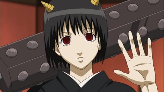 Gedoumaru (Gintama) karakter anime cewek bertanduk