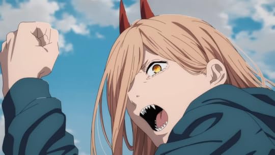 Power (Chainsaw Man) karakter anime cewek bertanduk waifu