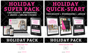 Thumbnails for Holiday Bundle Packs.