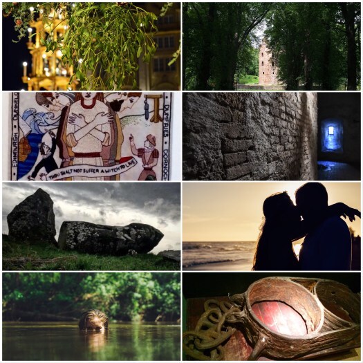 Aesthetic for The Mermaid and the Bear, Ailish Sinclair's witchy debut novel