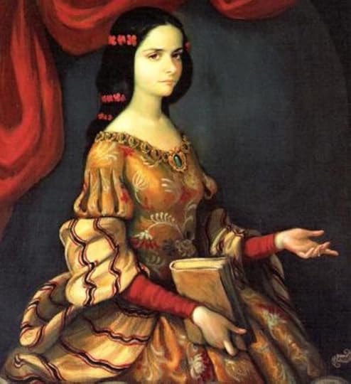 sor juana ines de la cruz a a young girl